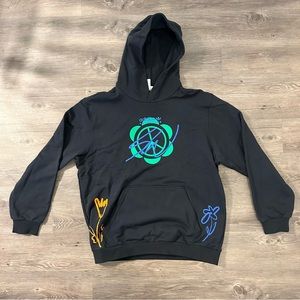 Adidas X Sean Wotherspoon Superturf Hoodie Black Pullover - New Mens Large